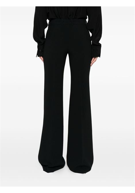 Black pressed-crease trousers Ermanno scervino - women ERMANNO SCERVINO | D476P327ILM95708